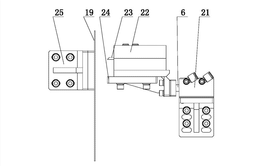 Solar cell assembly substrate automatic sealing-tape machine