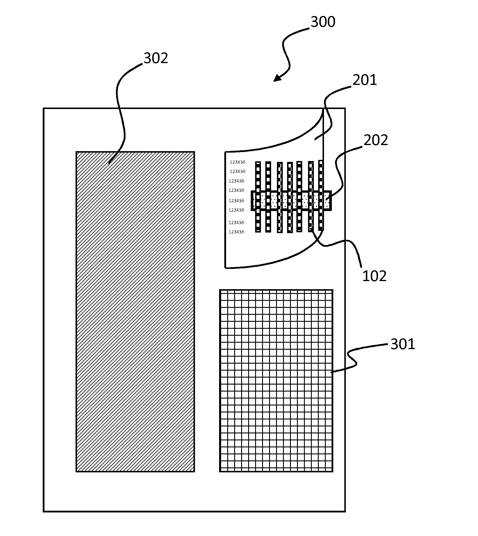 Line immunoassay testing device