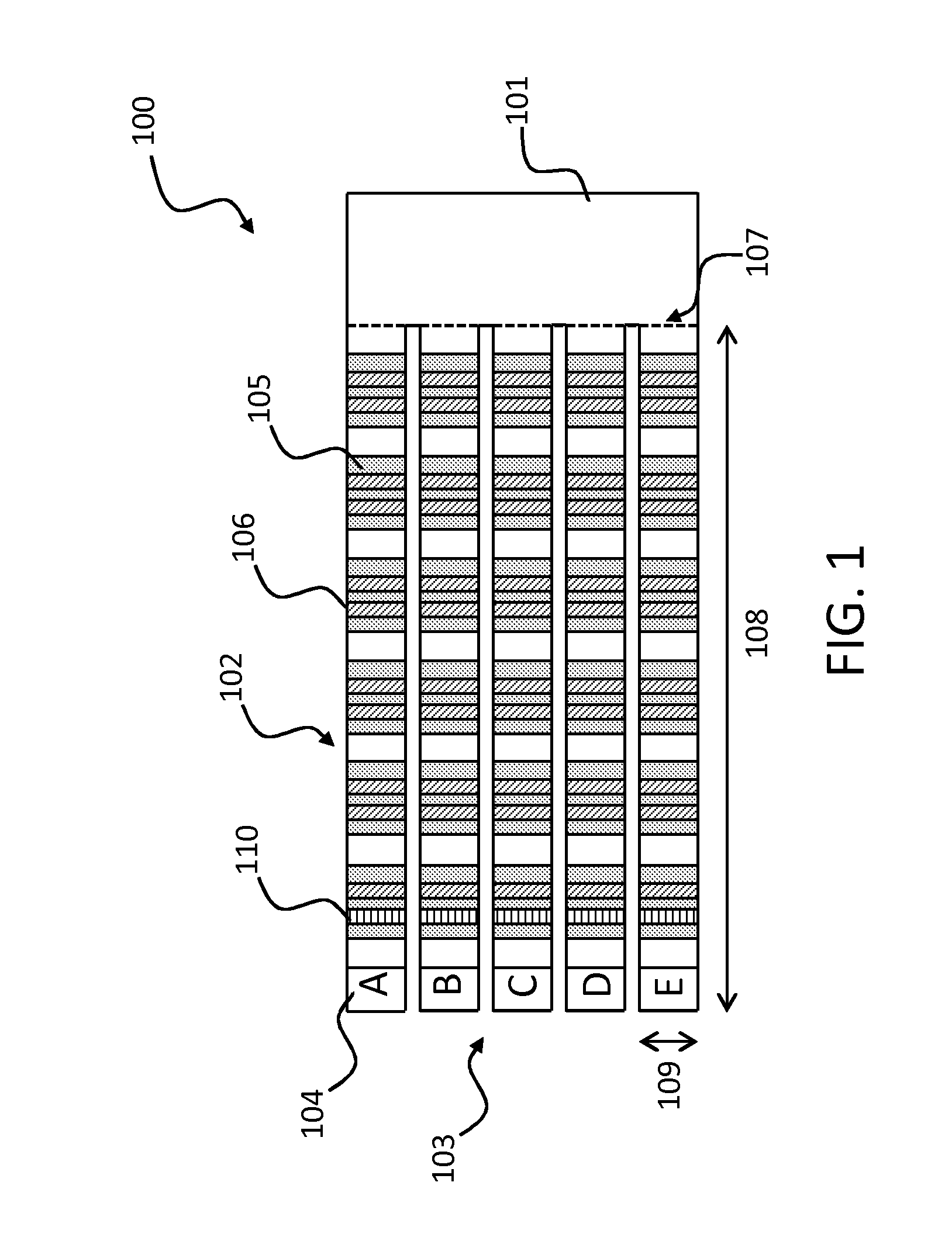 Line immunoassay testing device