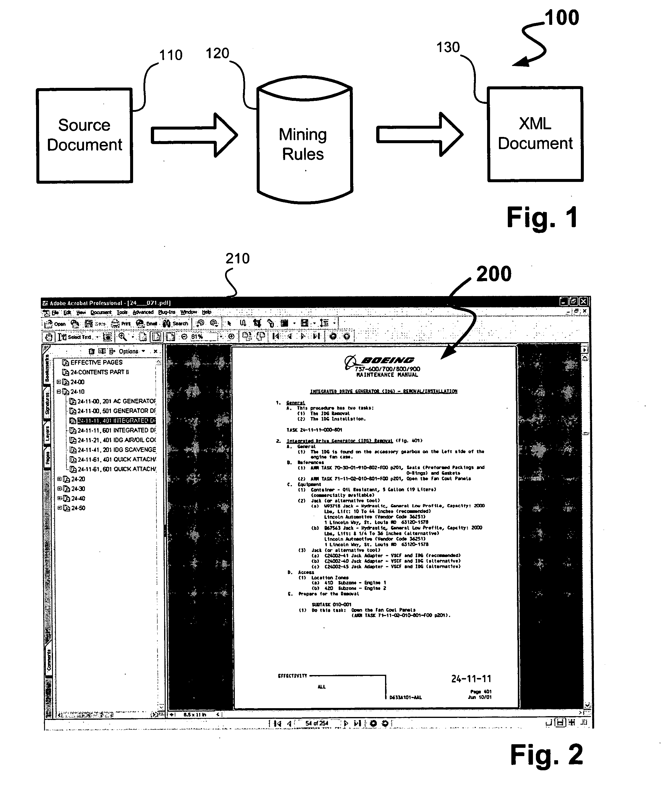 Document information mining tool