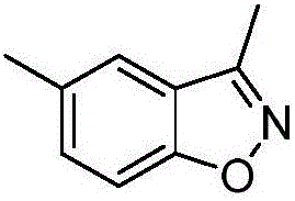 Method for preparing benzisoxazole in one pot based on 2-hydroxyacetophenone oxime and derivatives thereof