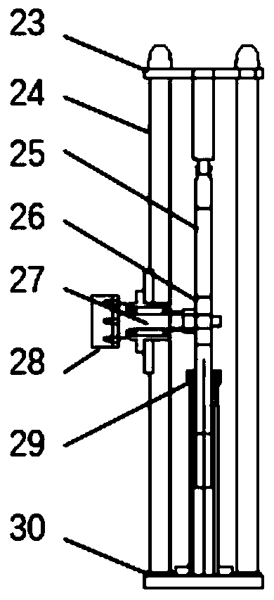 Visualized swinging kettle device for inhibiting pipeline hydrate blockage and method