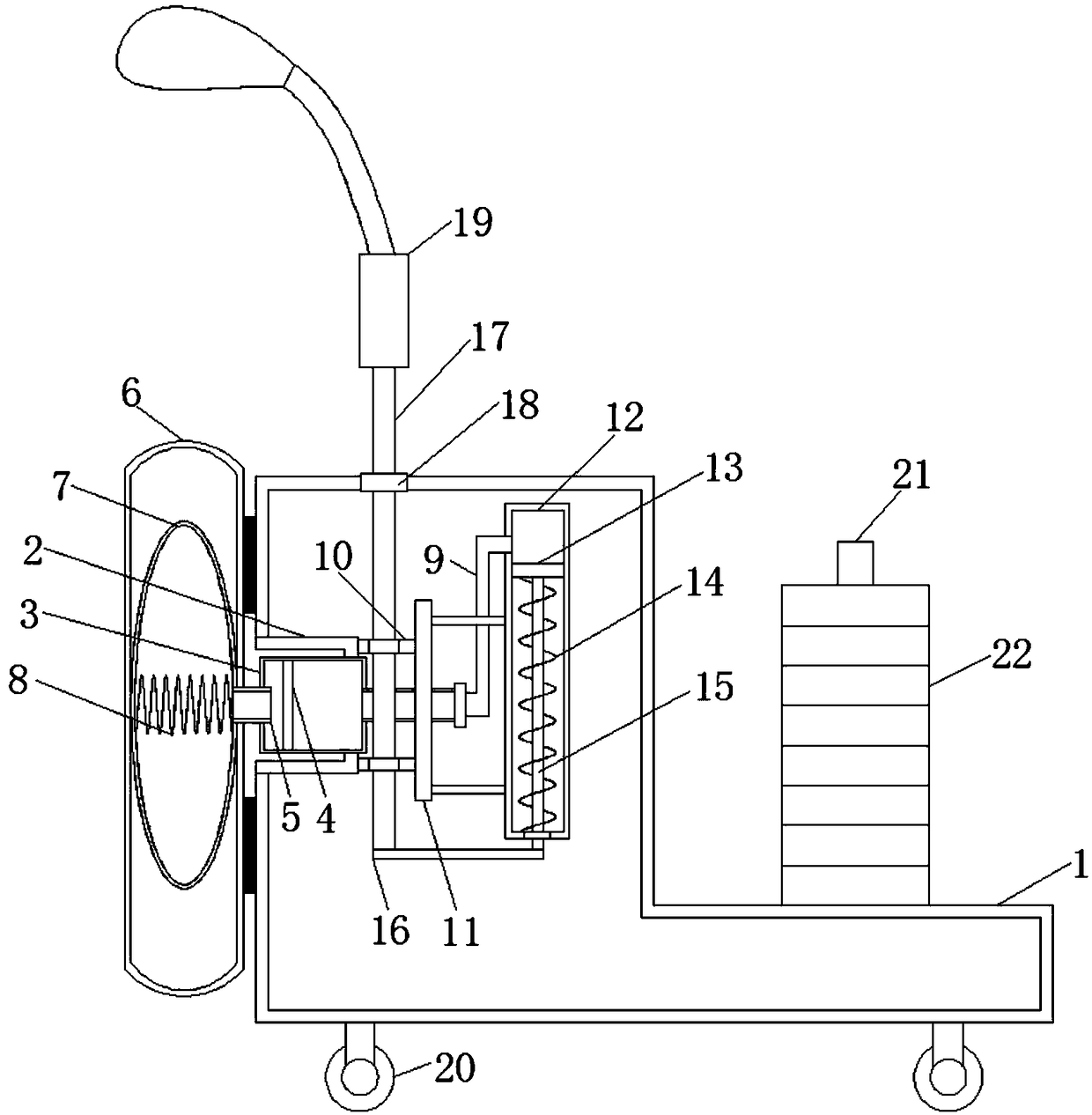 Basketball competing layup blocking trainer