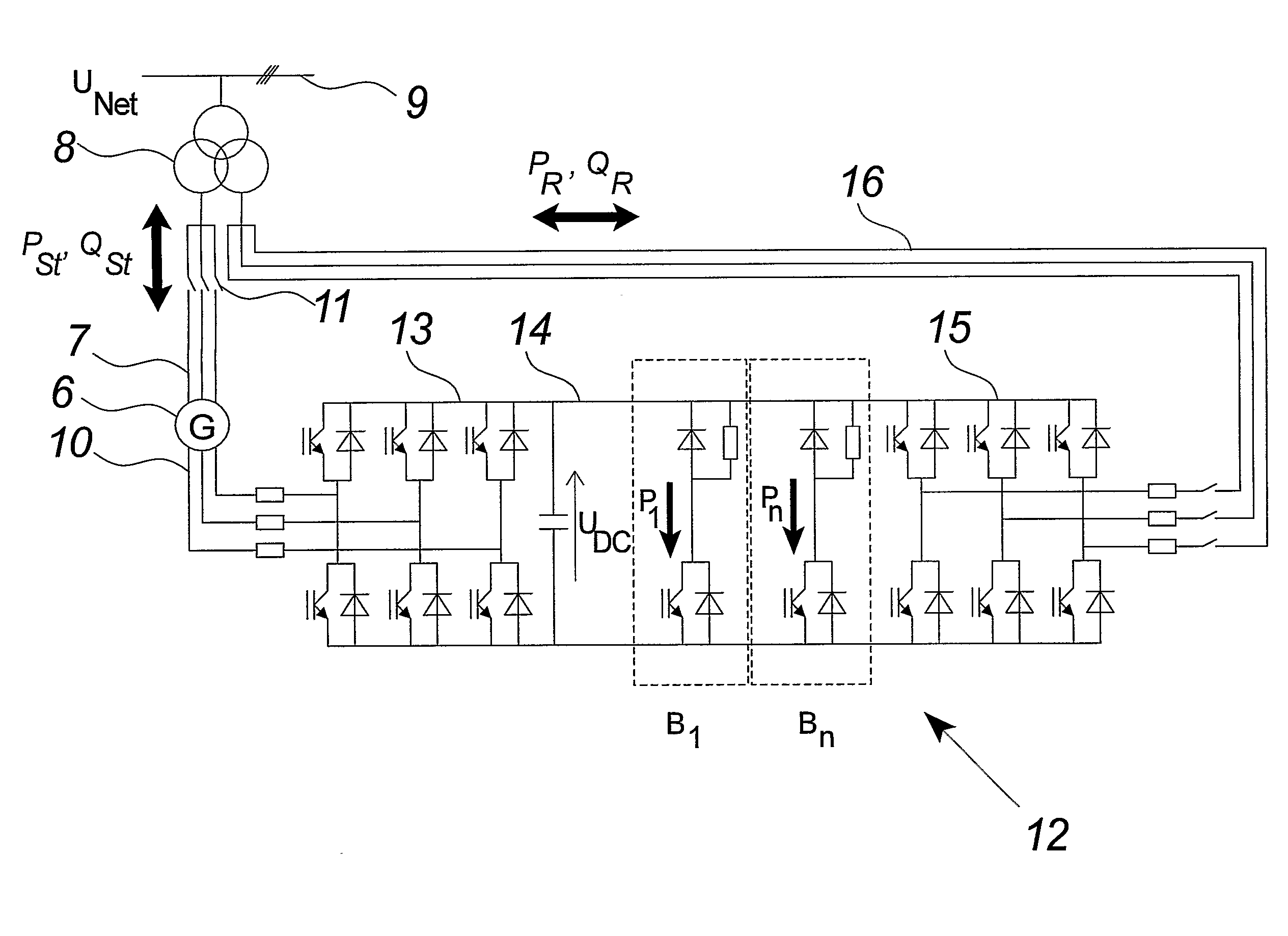 Method of controlling a wind turbine connected to an electric utility grid