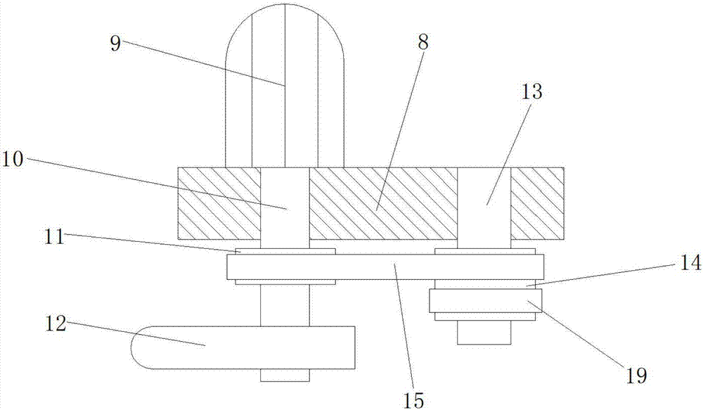 Foot passive training device for preventing deep venous thrombosis