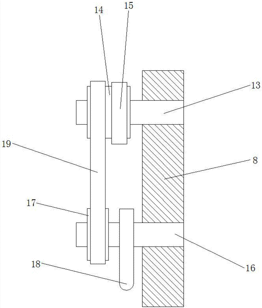 Foot passive training device for preventing deep venous thrombosis