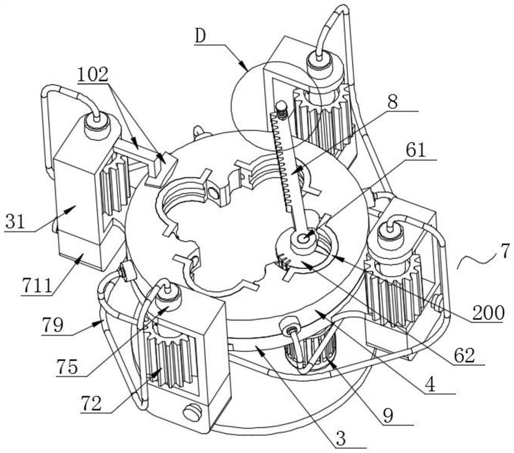 Medical respirator slotting device