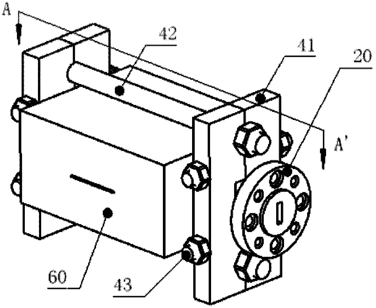 Device and method for performing cold test on intermediate resonant cavity of small-size sheet beam klystron