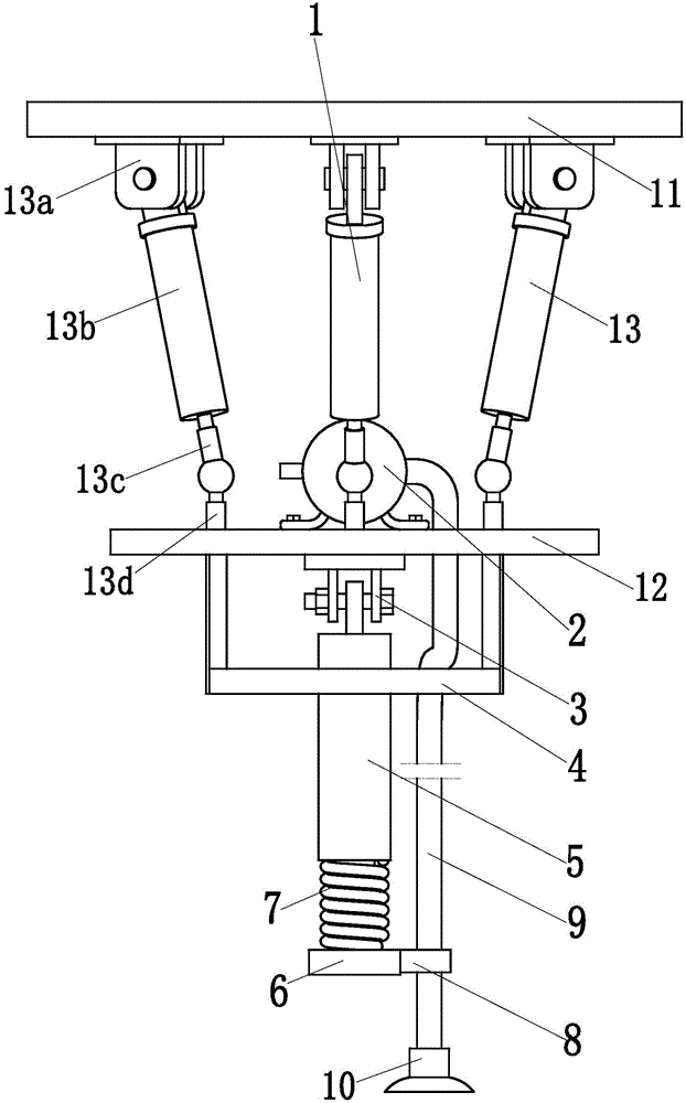 Sewer sewage treatment device