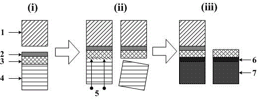 Integrated seawater chlorophyll microfluidic chip sensor and manufacturing method thereof