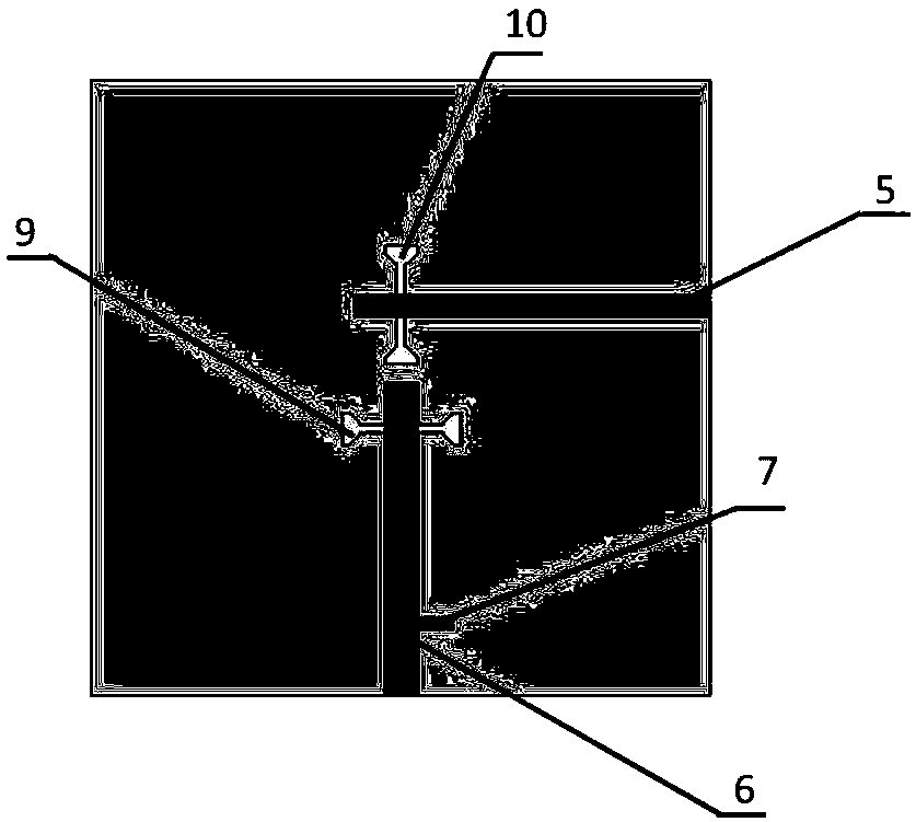 A liquid metal-based frequency reconfigurable slot couple antenna