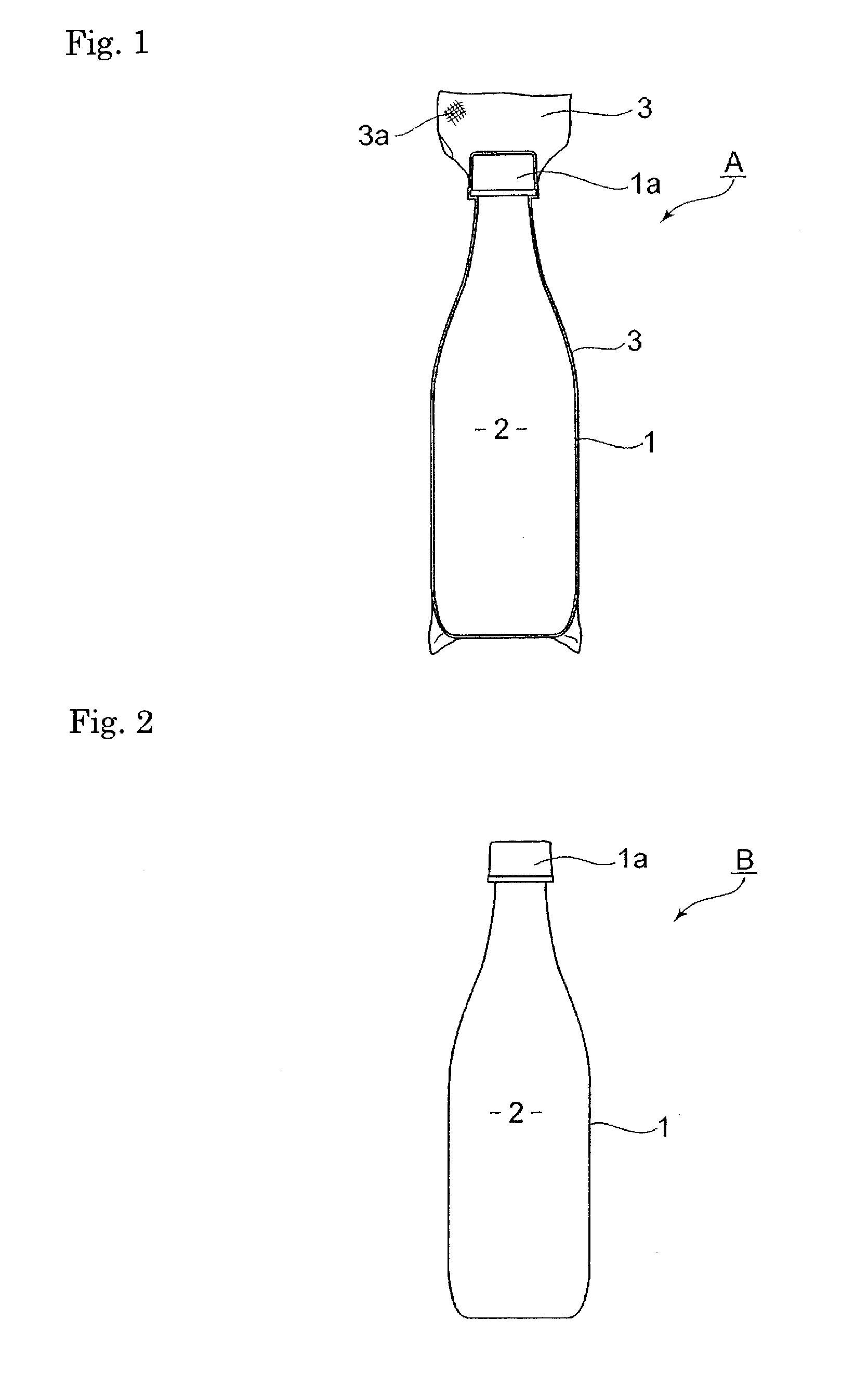 Container superior in air-tightness and a method of keeping gas molecules or volatile components in the container