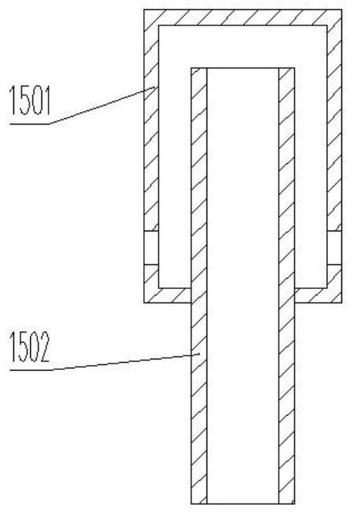 Damp-heat modification device for kudzuvine root crystal vermicelli