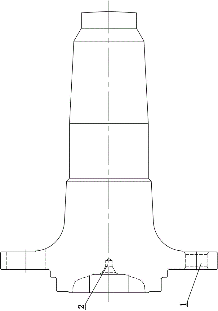 Manufacturing process of automobile half shaft