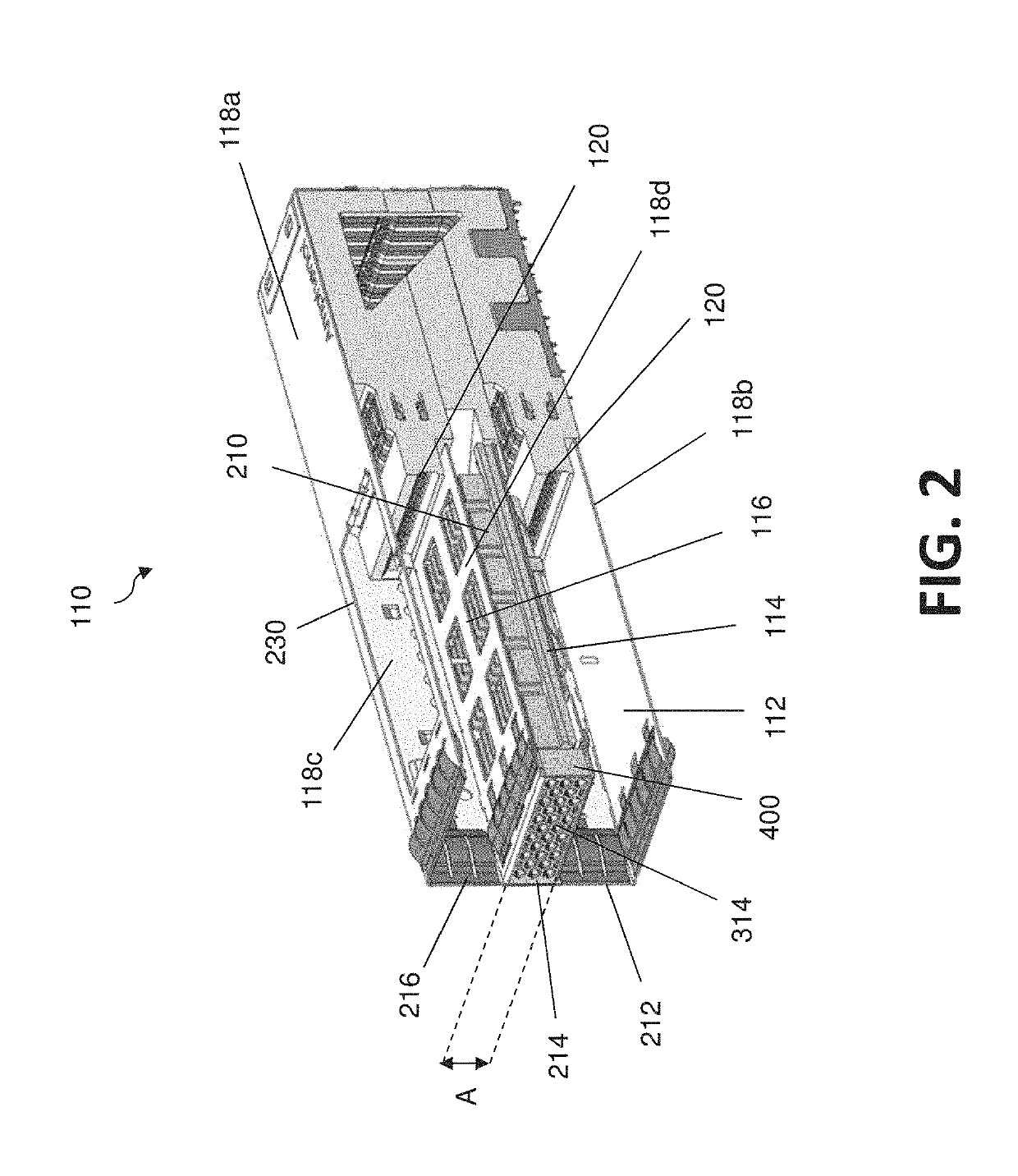 High performance stacked connector