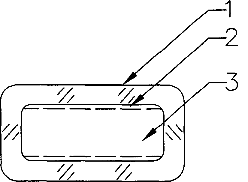 Making process of tritium luminotron