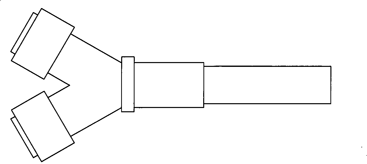 Flat plate type solar heat collector