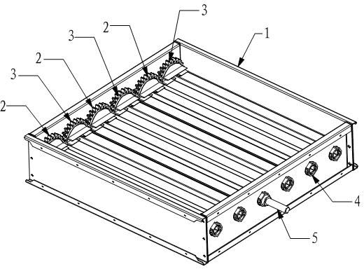 Dynamic airflow adjusting air valve with gear structure