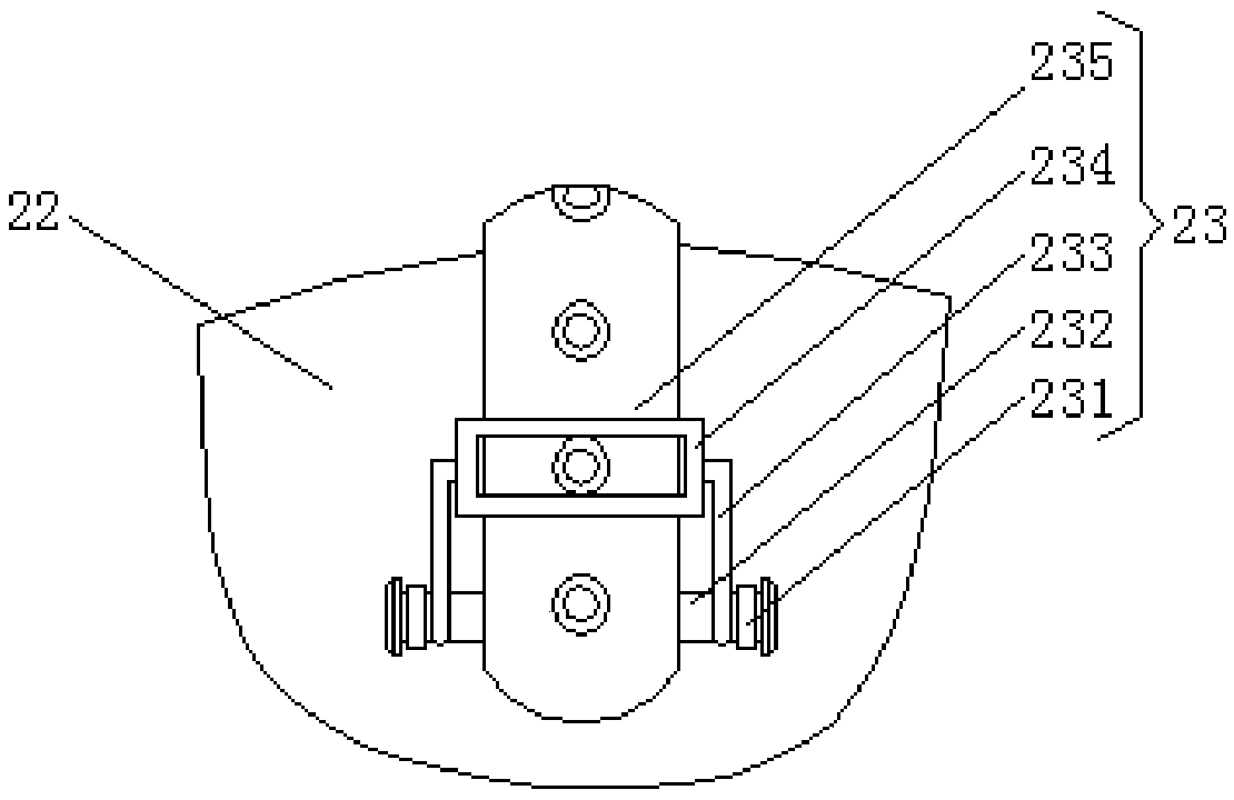 Double-rocker orthopedic traction rehabilitation device for household nursing