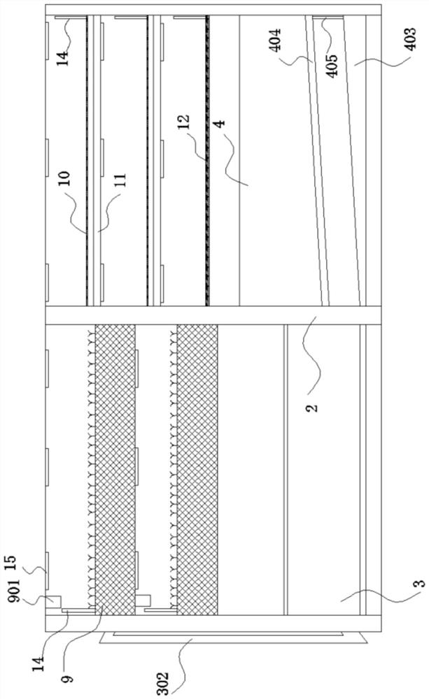 A kind of dryland automatic duck breeding house and breeding method thereof