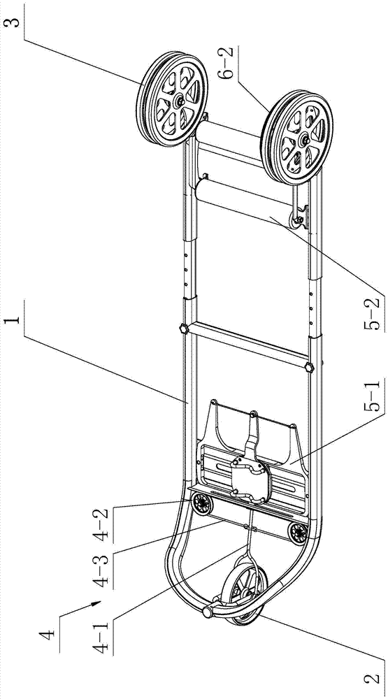 Elastic cable type bicycle training device