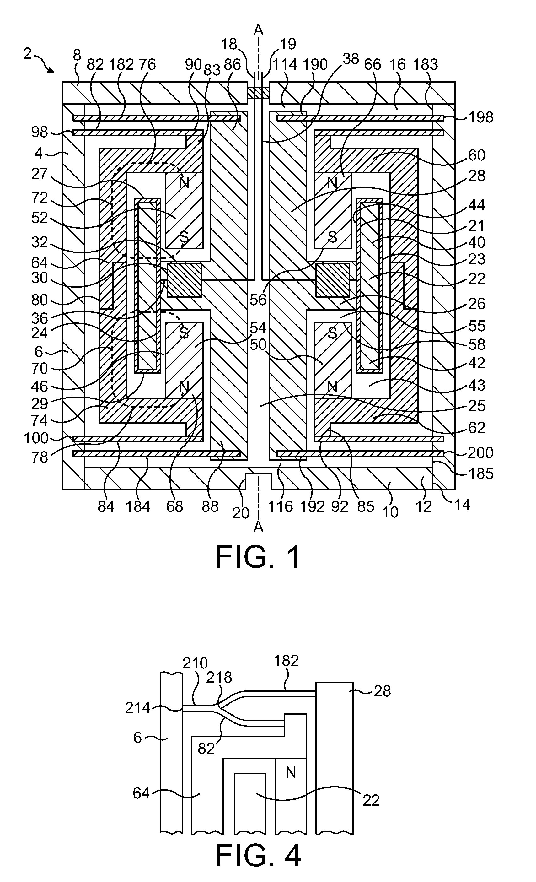 Electromechanical generator for converting mechanical vibrational energy into electrical energy