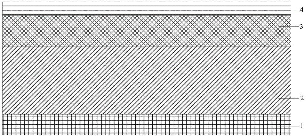 Groove power device with buried layer and manufacturing method thereof