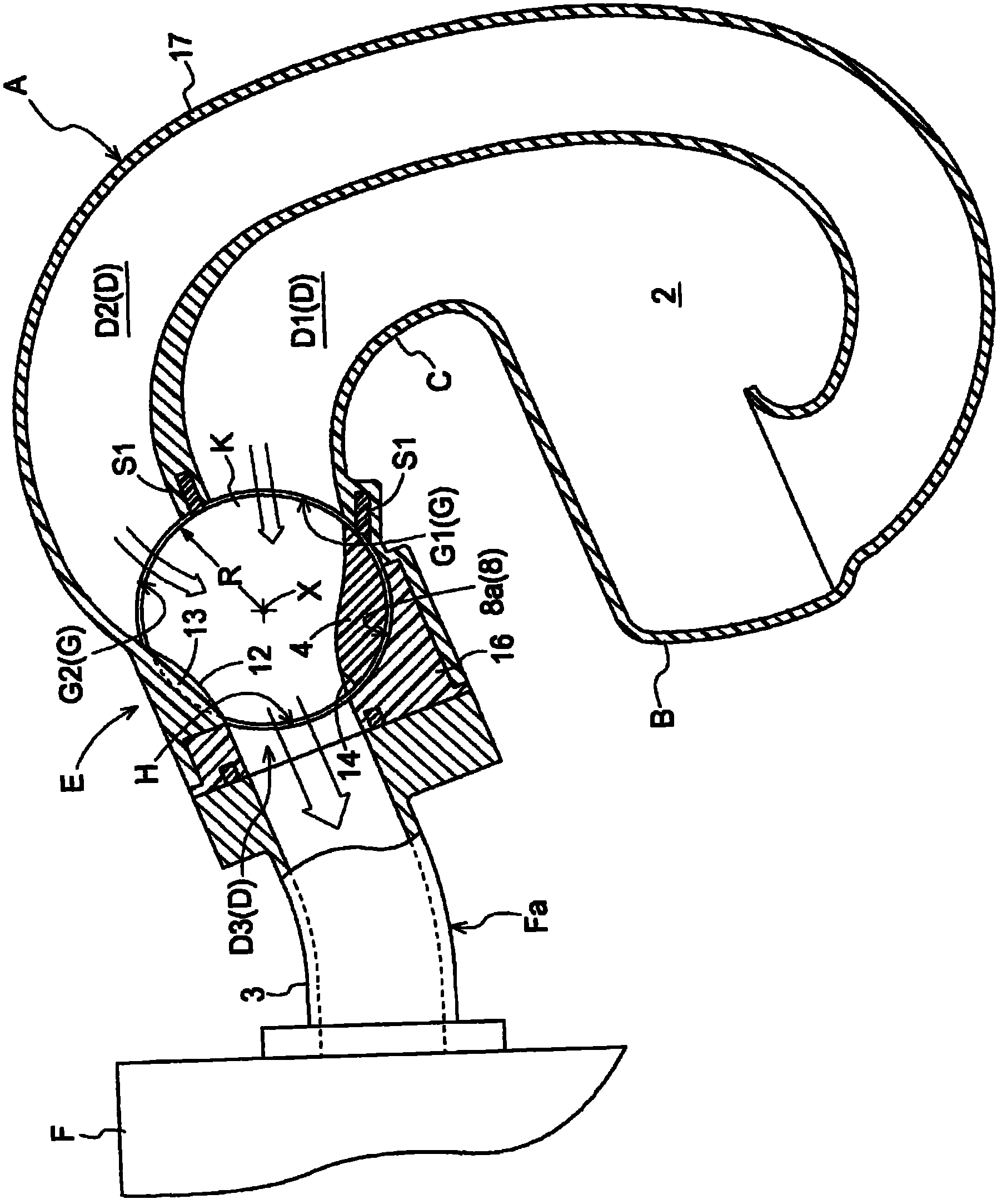 Air intake apparatus for internal combustion engine