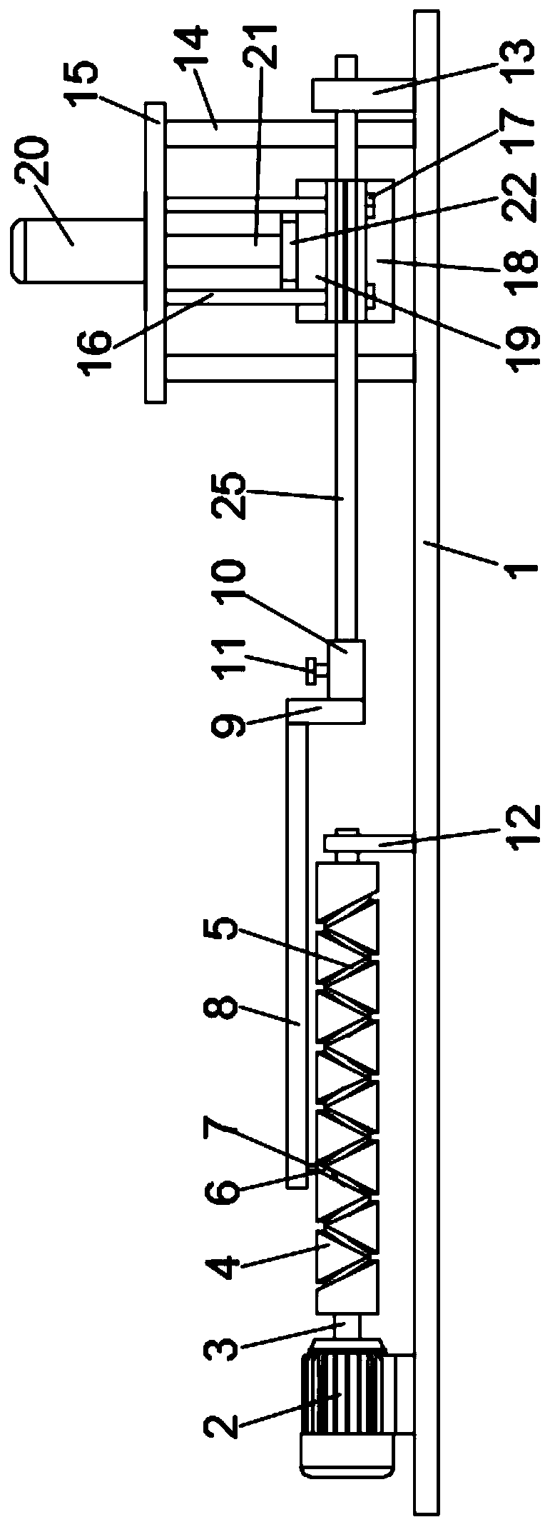 Steel bar rust removal device for building construction