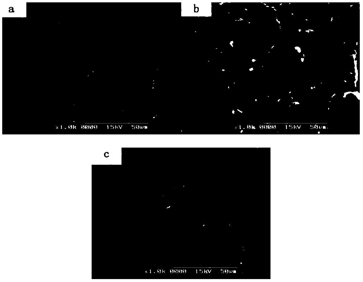 High-density polyethylene/graphene/polyaniline composite material and synthetic method thereof