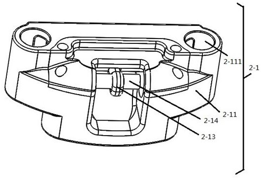 A single-lever double-stage joint control adjustable hoop-type camera carrier body