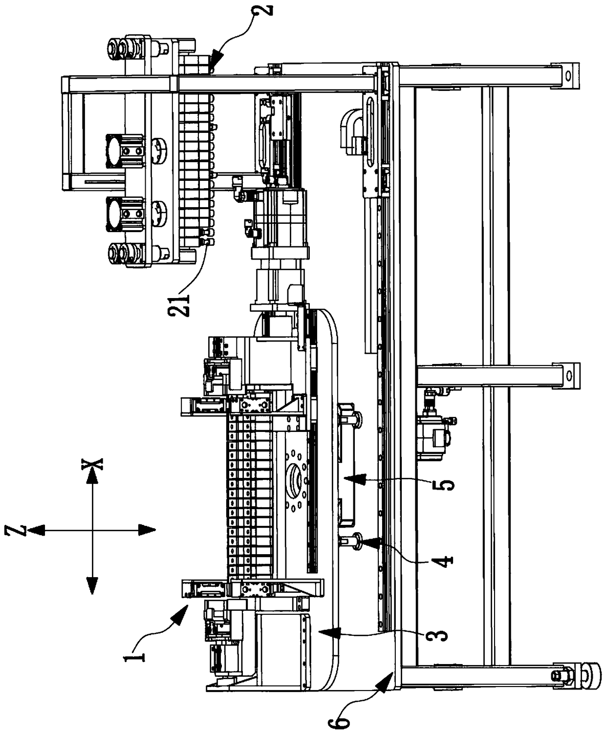 Cell module side panel welding precise positioning device, welding robot and welding method thereof