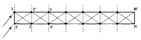 Method and device for optical element laser preprocessing based on total reflection principle