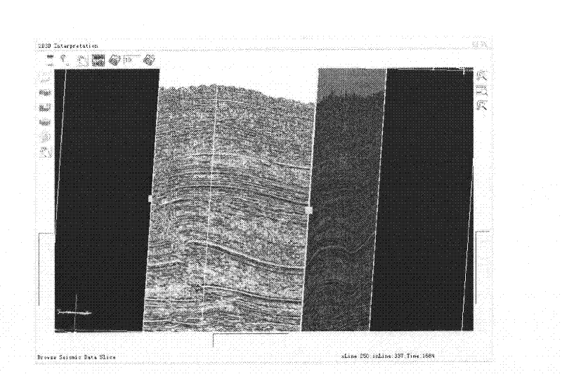 Full three-dimensional linkage earthquake explaining method of complicated geologic structure comprising reverse fault