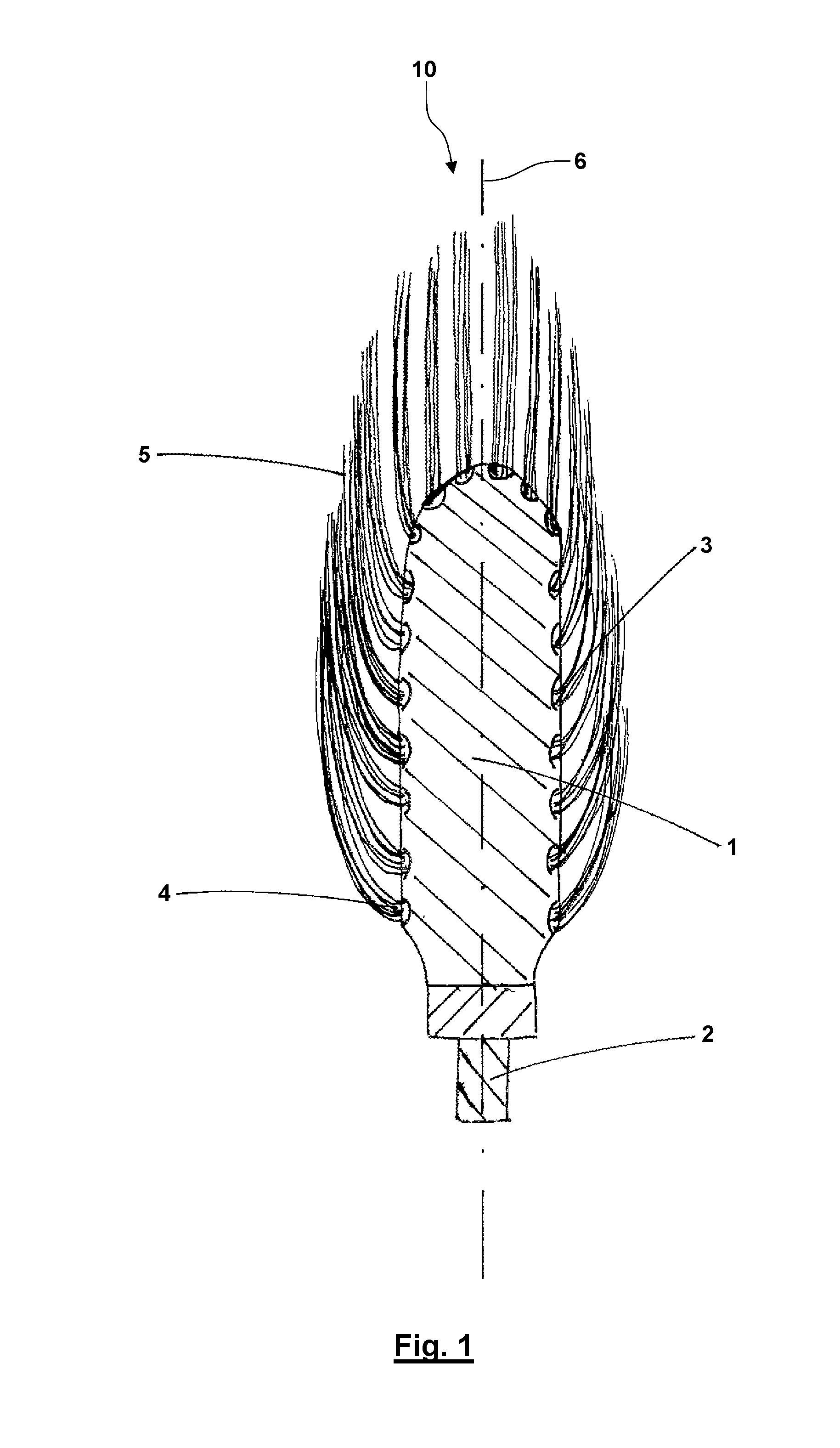 Rotating cleaning brush