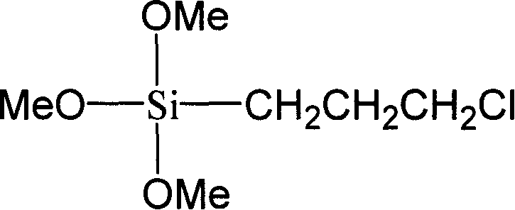 Sulfuric silane coupling agent and its synthesis process