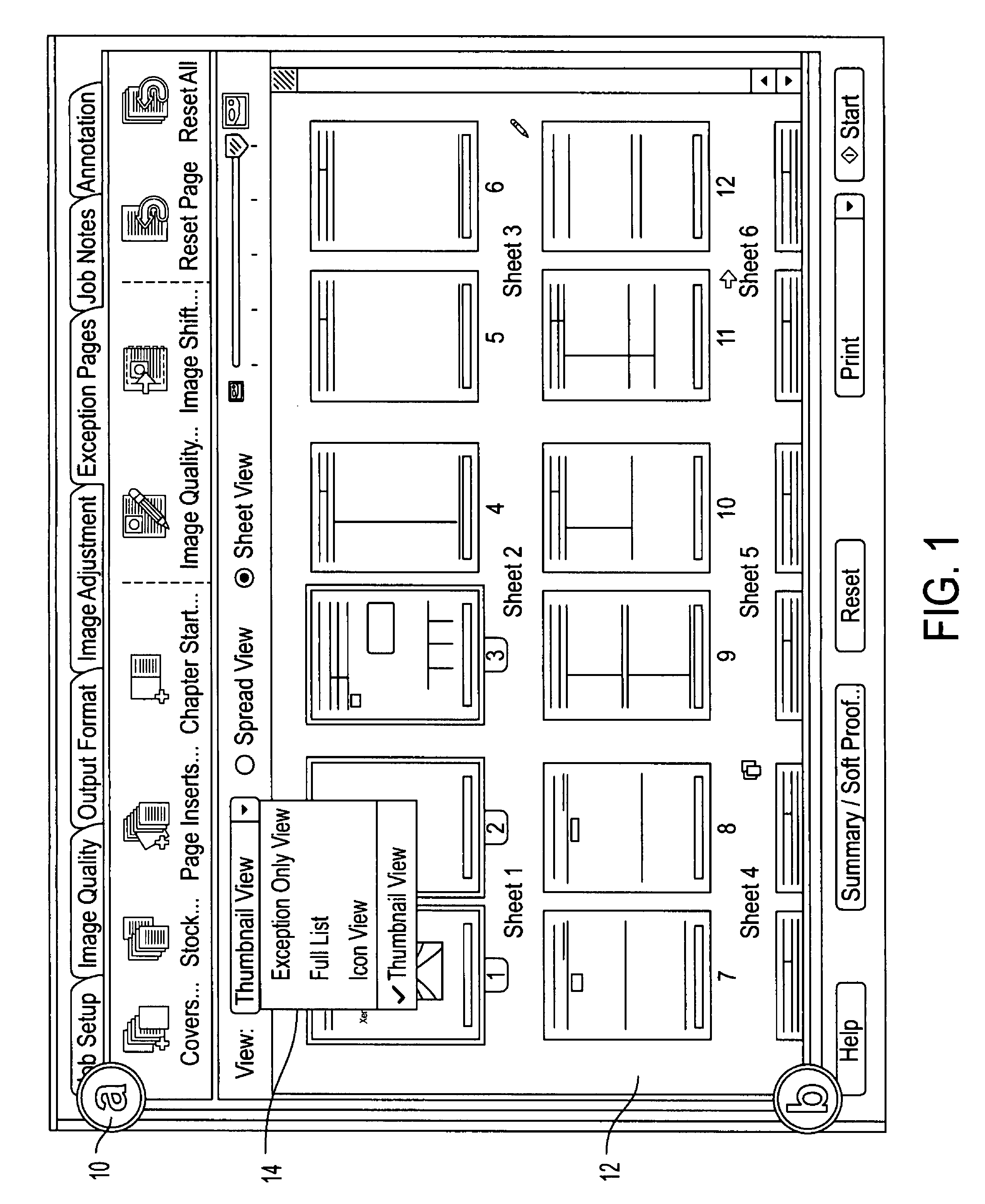 Exception page programming system