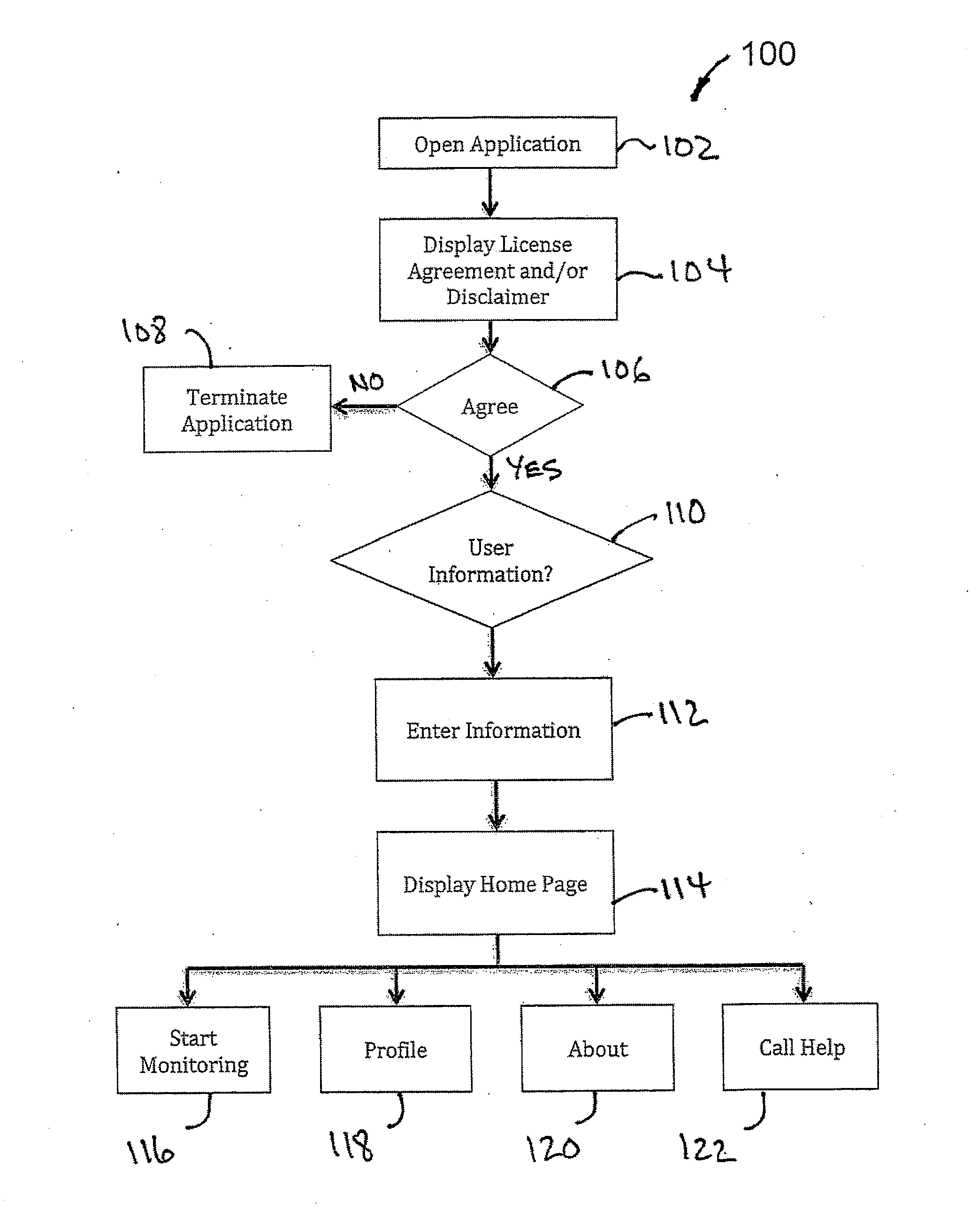 Recording and reporting device, method, and application