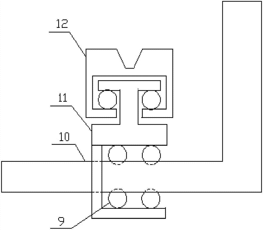 Multi-shaft hydraulic drill with drill bit intervals being adjustable and work method thereof