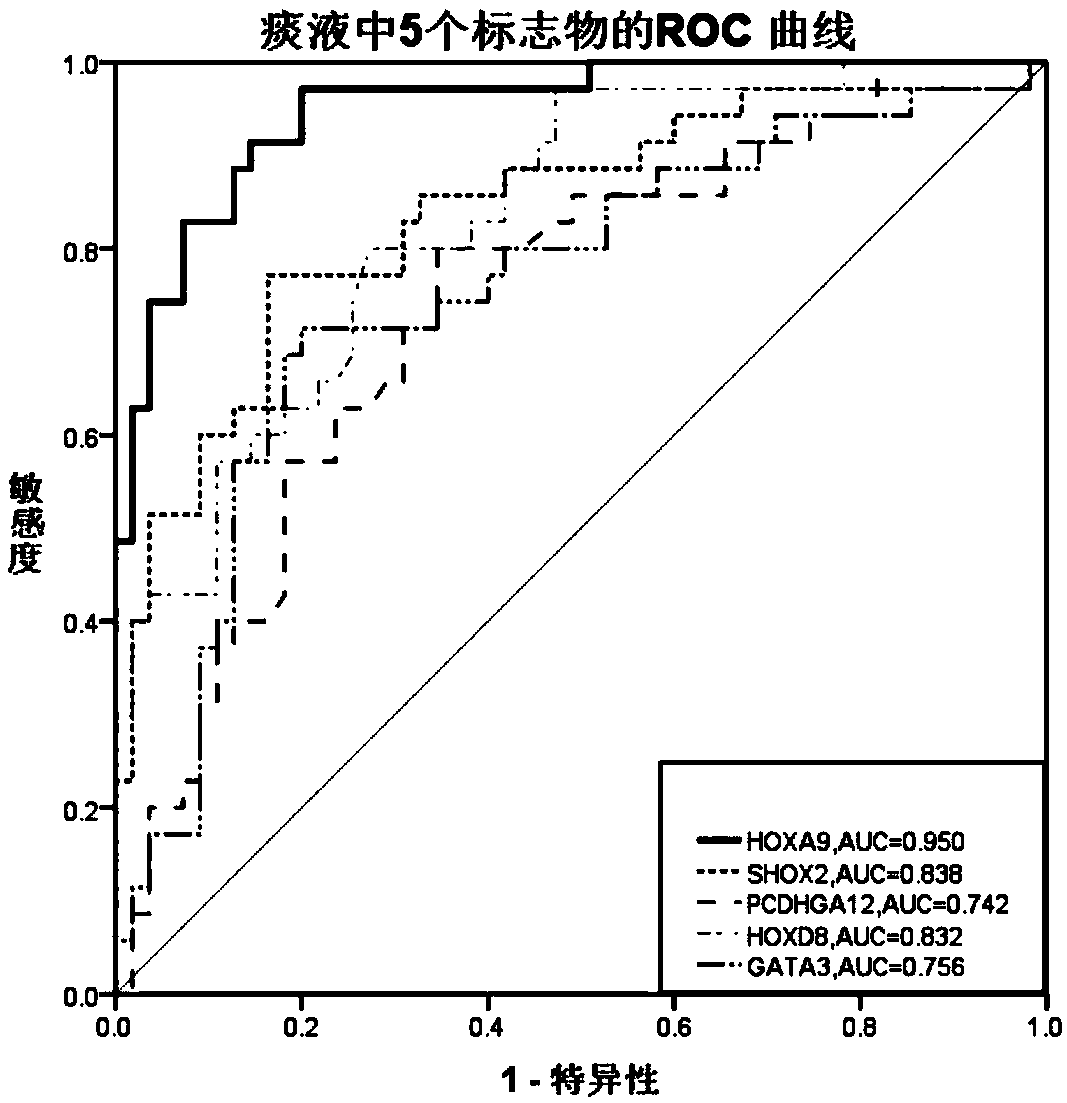 HOXA9 methylation detection reagent