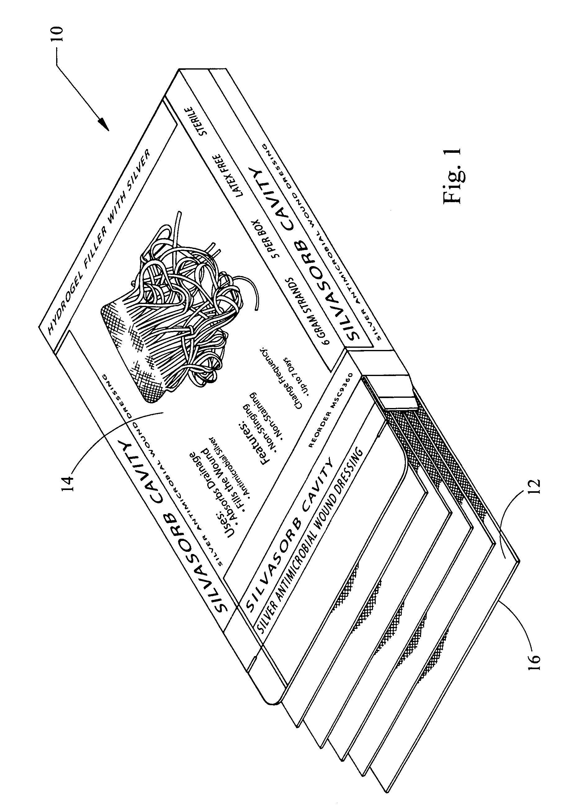 Package for wound care products