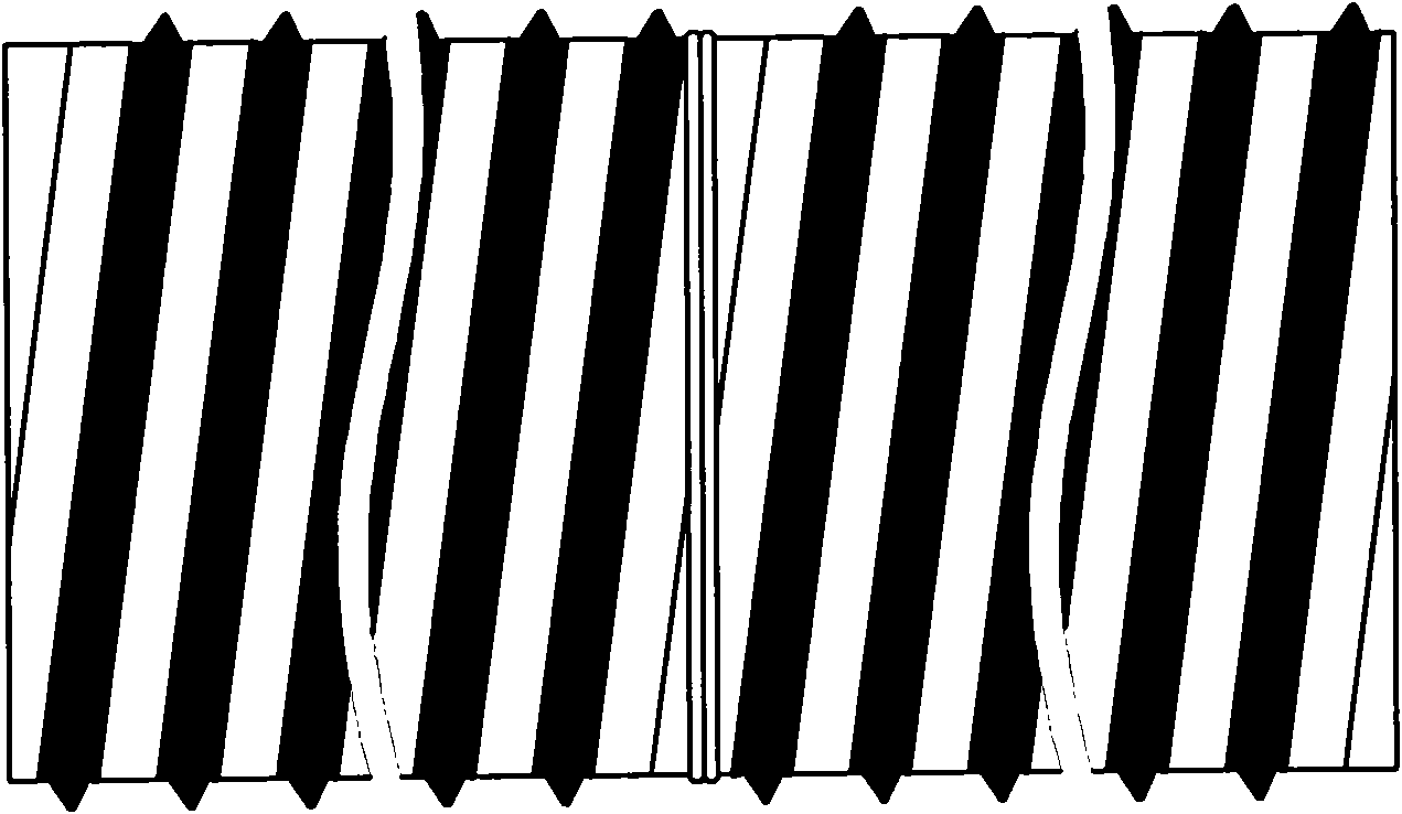 Method for connecting PE (Polyethylene) winding pipes