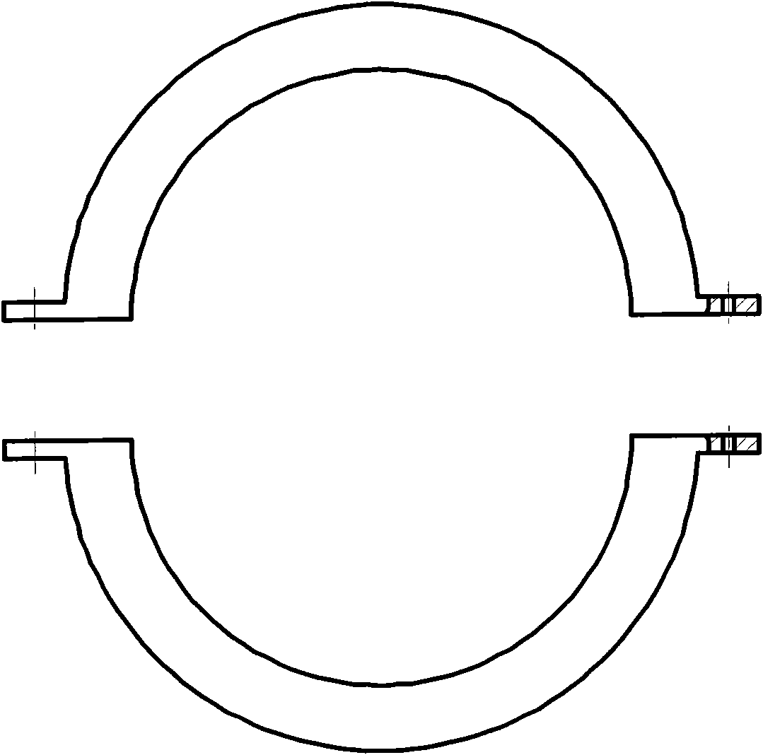 Method for connecting PE (Polyethylene) winding pipes