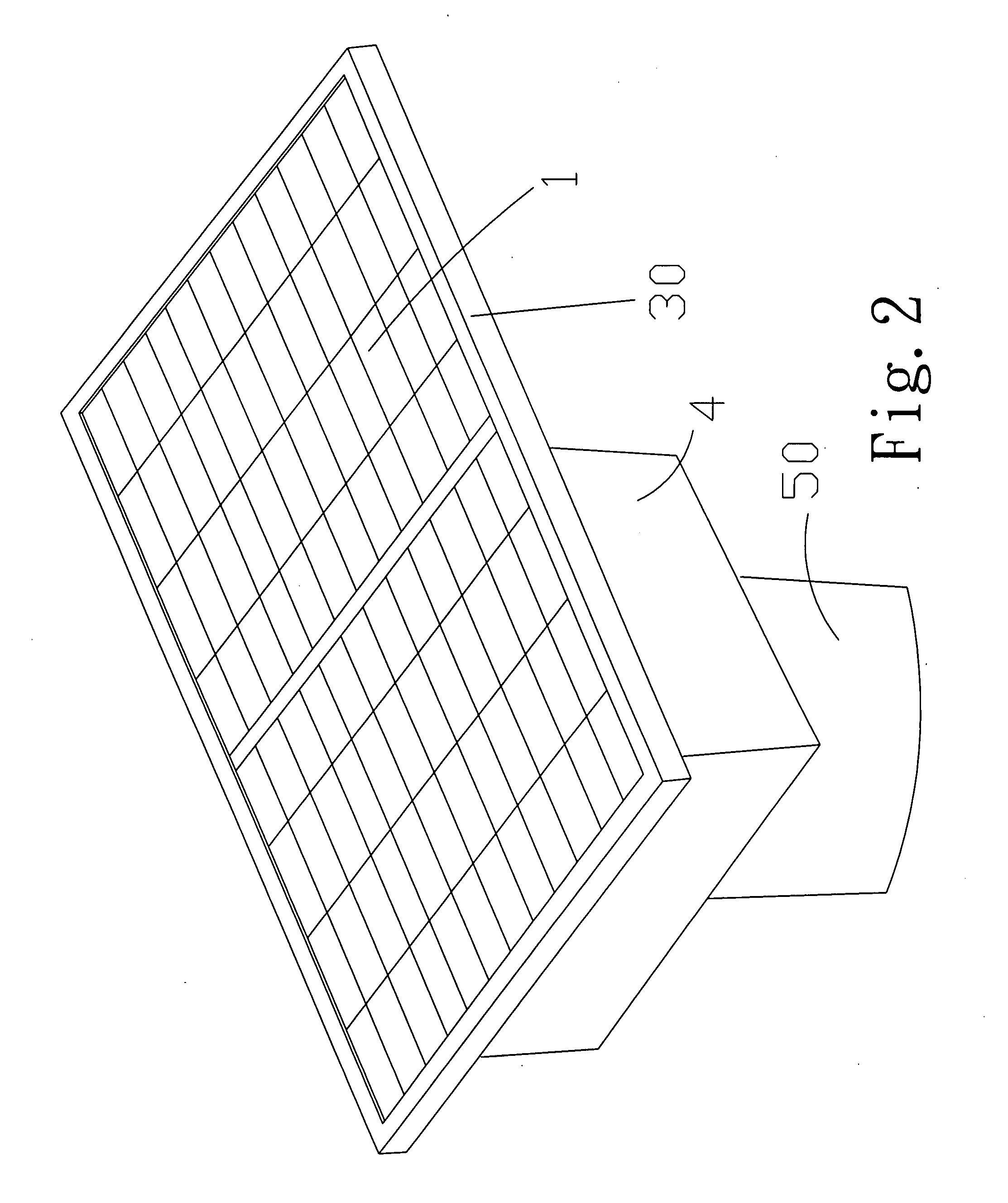 Flat-plate lighting device