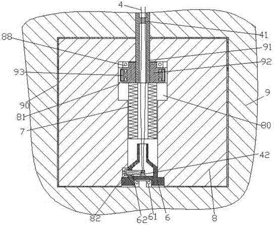 Mounting device for outdoor LED screen