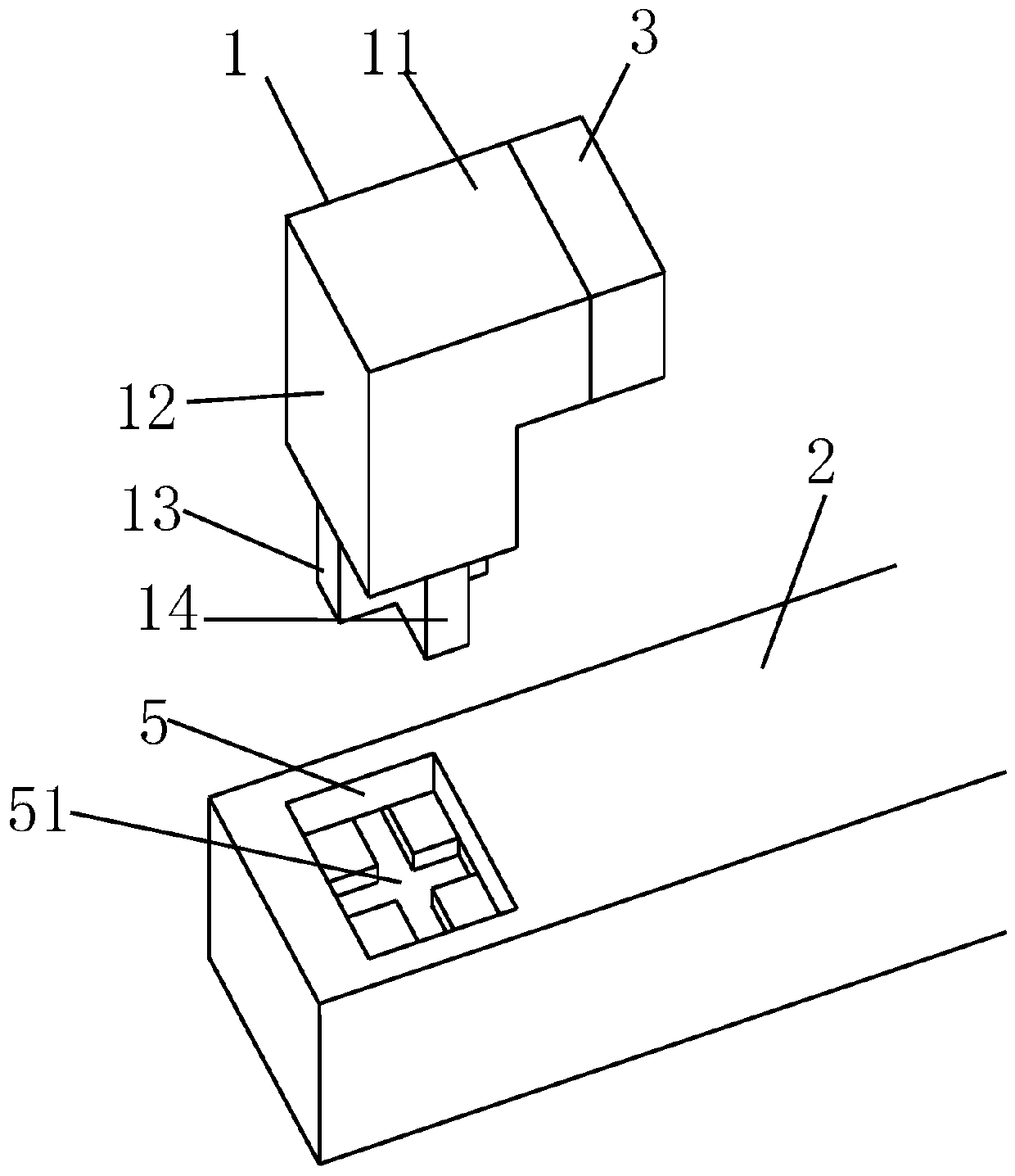 Prefabricated elastic concrete anti-seismic check block