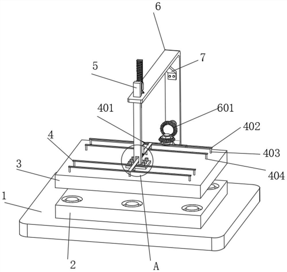 A kind of advancing and retreating mold device for oil seal forming machine