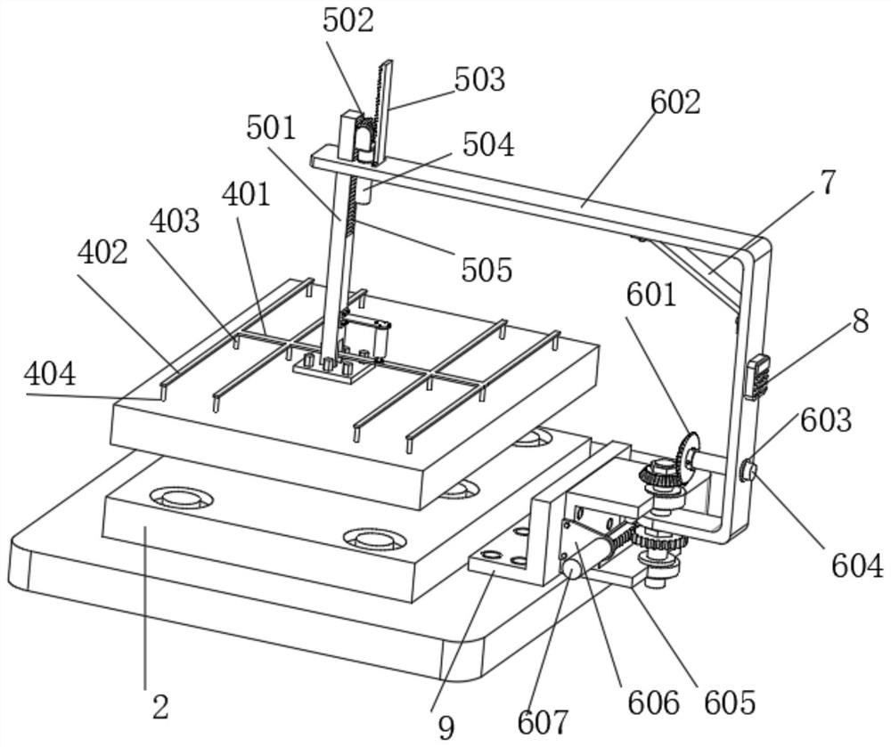 A kind of advancing and retreating mold device for oil seal forming machine