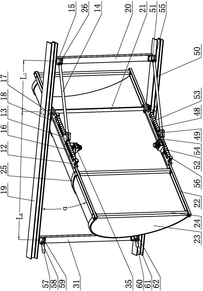 Vertical axis wind power generation device