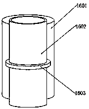 Wet dust collecting device for environmental protection